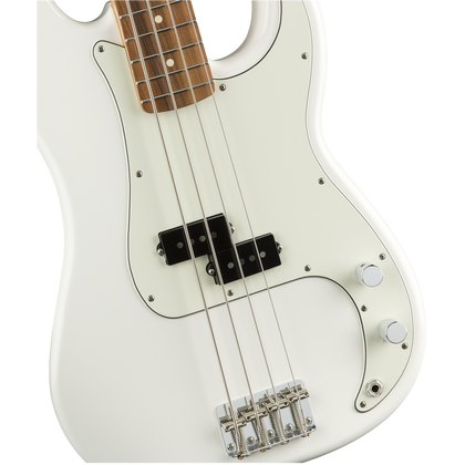 Fender Player Precision Bass PF Polar White Basso elettrico bianco