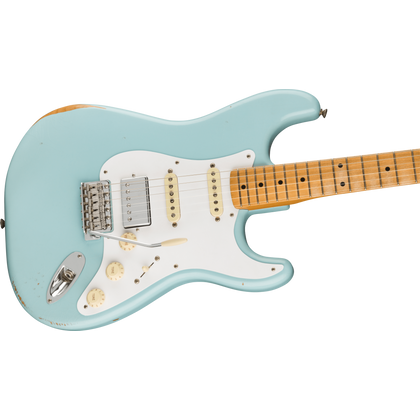 FENDER Limited Edition Vintera 50s Stratocaster HSS Road Worn MN Sonic Blue Chitarra Elettrica