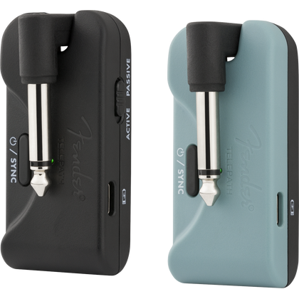 FENDER Telepath Wireless System Mystic Ice Blue and Black