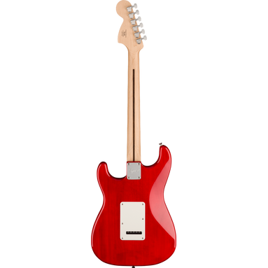 Fender Squier FSR Affinity Stratocaster QMT LRL WPPG Crimson Red