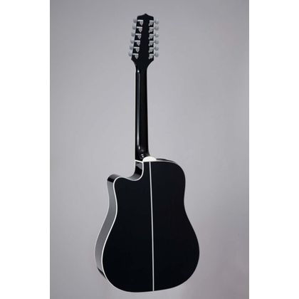 Takamine GD38CE BLK Chitarra Acustica 12 Corde Elettrificata Nera