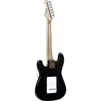 Eko S100 Black Chitarra elettrica nera per bambini 3/4