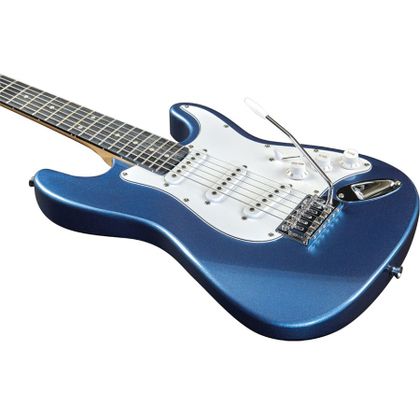 Eko S100 Metallic Blue Chitarra elettrica blu per bambini 3/4