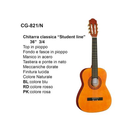 DAM CG821 Natural Chitarra classica da studio 3/4