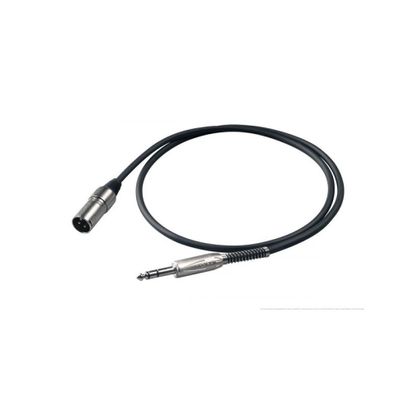 Proel BULK230LU10 Cavo stereo Jack 6.3mm  - XLR 10 mt.