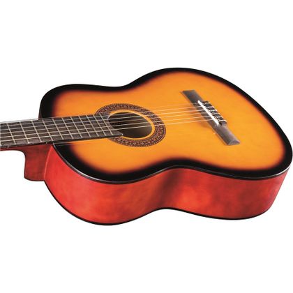 Eko CS10 Sunburst Chitarra classica marrone