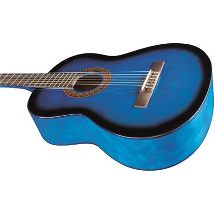 Eko CS10 Blue burst Chitarra classica blu sfumata