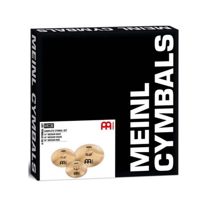 Meinl MCS-BD Piatti per batteria HiHat 14" + Crash 16" + Ride 20"