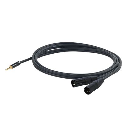 Proel CHLP320LU3 Cavo audio Y Jack 3.5mm - 2x XLR 3 mt.