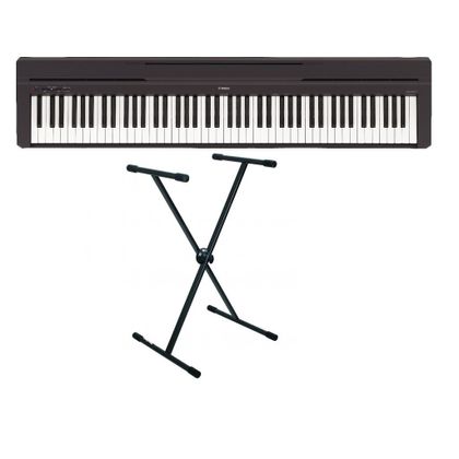 Yamaha P45 Pianoforte digitale con supporto