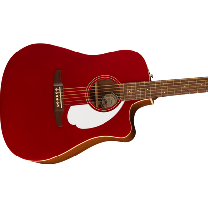 FENDER Redondo Player WN White Pickguard Candy Apple Red