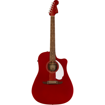 FENDER Redondo Player WN White Pickguard Candy Apple Red