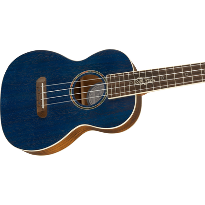 Fender Dhani Harrison Ukulele sapphire blu WN