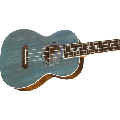 Fender Dhani Harrison Ukulele sapphire turchese WN