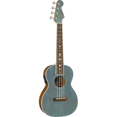 Fender Dhani Harrison Ukulele sapphire turchese WN