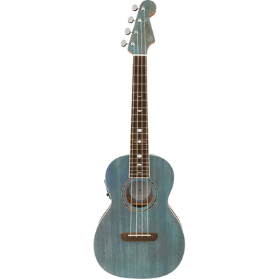 Fender Dhani Harrison Ukulele sapphire turchese WN