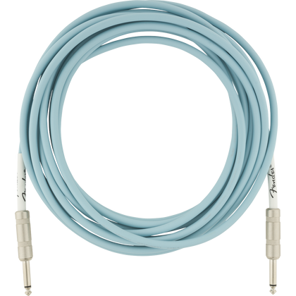 Fender Original Series Instrument Cable Daphne Blue Cavo per strumenti Jack - Jack 5.5 mt