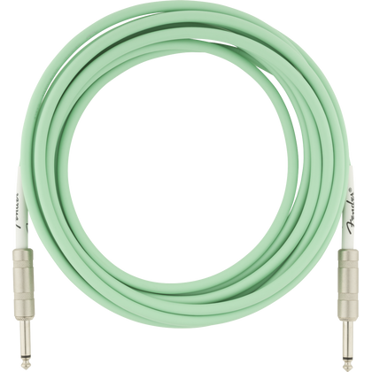 Fender Original Series Instrument Cable Surf Green Cavo per strumenti Jack - Jack 5.5 mt