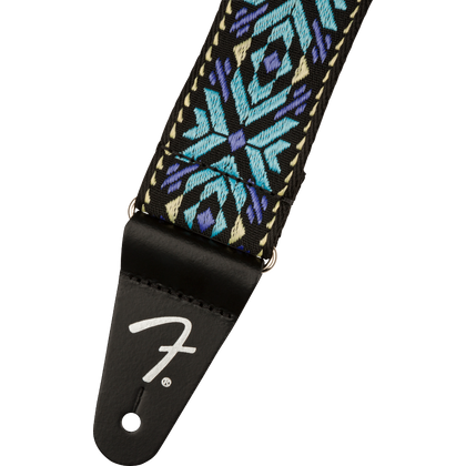 FENDER Tracolla Pasadena Woven Straps Blue Snowflake