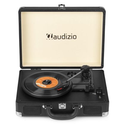 AUDIZIO RP114BK Record Player Briefcase Black Giradischi