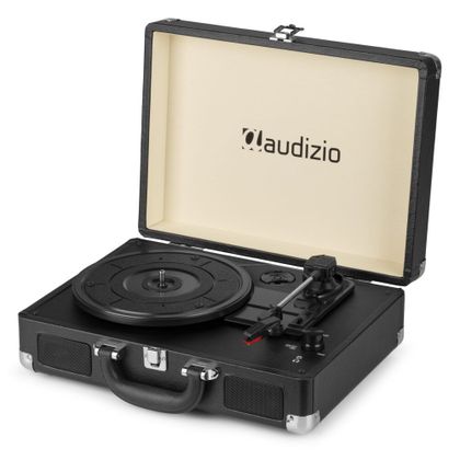 AUDIZIO RP114BK Record Player Briefcase Black Giradischi