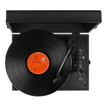 FENTON RP118B Record Player BT Black Giradischi