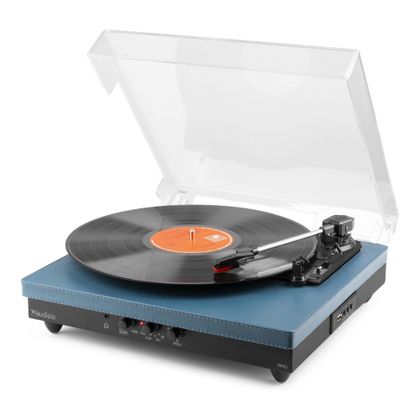 AUDIZIO RP113D Record Player Btout DarkBlue