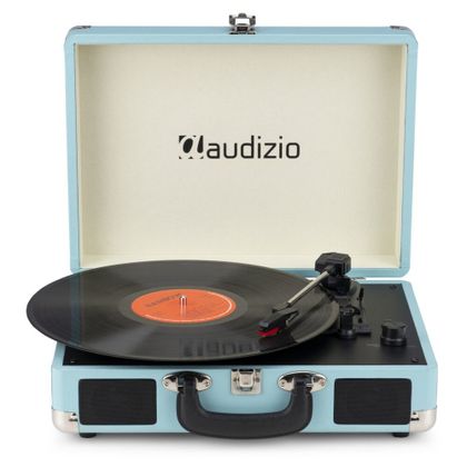 AUDIZIO RP116BL Record Player Briefcase with BT In/Out Giradischi