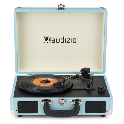 AUDIZIO RP116BL Record Player Briefcase with BT In/Out Giradischi