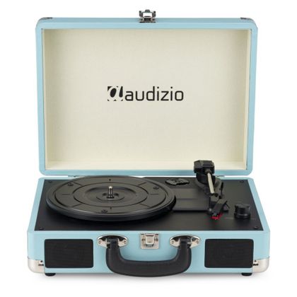 AUDIZIO RP116BL Record Player Briefcase with BT In/Out Giradischi