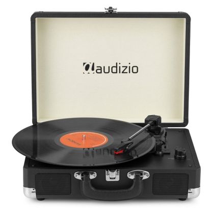 AUDIZIO RP116BK Record Player Briefcase with BT In/Out Giradischi
