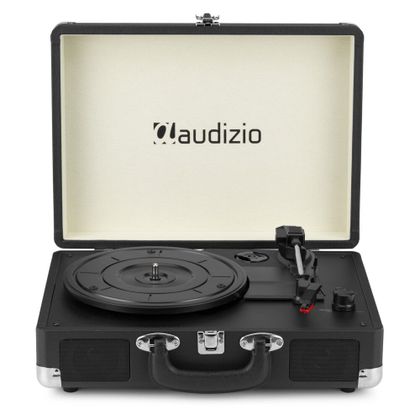AUDIZIO RP116BK Record Player Briefcase with BT In/Out Giradischi