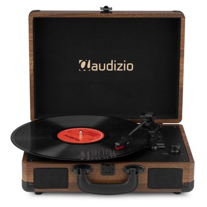 AUDIZIO RP116W Record Player Briefcase with BT In/Out Giradischi