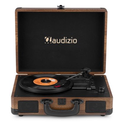 AUDIZIO RP116W Record Player Briefcase with BT In/Out Giradischi