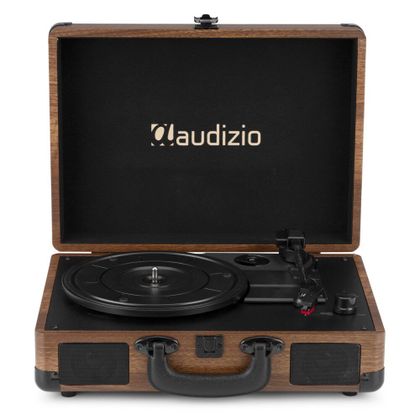 AUDIZIO RP116W Record Player Briefcase with BT In/Out Giradischi
