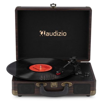 AUDIZIO RP116DW Record Player Briefcase with BT In/Out Giradischi