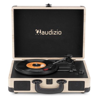 AUDIZIO RP116LW Record Player Briefcase with BT In/Out Giradischi
