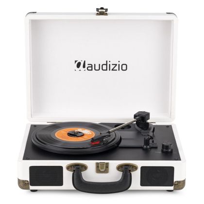 AUDIZIO RP116CR Record Player Briefcase with BT In/Out Giradischi