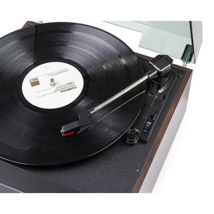 FENTON RP135W Record Player 60&rsquo;s Dark Wood