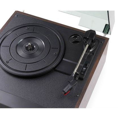 FENTON RP135W Record Player 60&rsquo;s Dark Wood