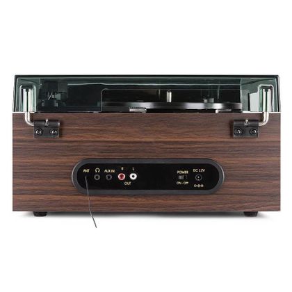 FENTON RP135W Record Player 60&rsquo;s Dark Wood
