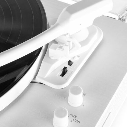 FENTON RP162W Record Player BTout White Giradischi