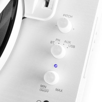 FENTON RP162W Record Player BTout White Giradischi