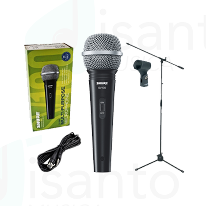 Microfono Shure SV100 Kit con Asta 