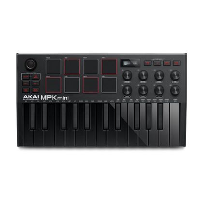 AKAI MPK MINI MK3 Black Controller USB MIDI 25 Tasti Nero