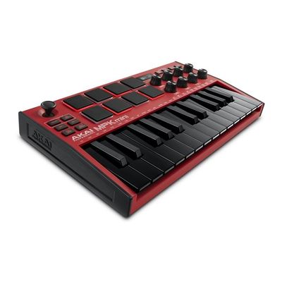 AKAI MPK MINI MK3 Red Controller USB MIDI 25 Tasti Rossa