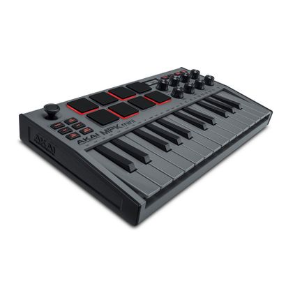 AKAI MPK MINI MK3 Grey Controller USB MIDI 25 Tasti Grigia