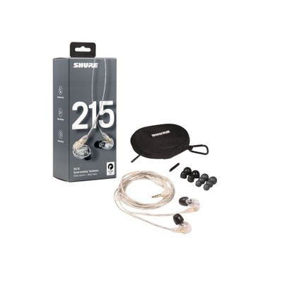 Shure SE215 CLE Auricolari In Ear Monitor ad isolamento acustico