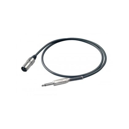 Proel BULK220LU5 Cavo mono Jack 6.3mm - XLR 5 mt.