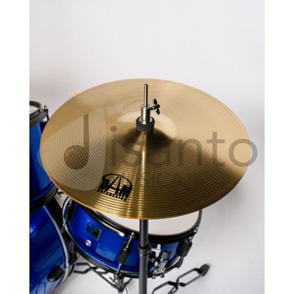 Batteria Acustica Cassa 22" Completa 5 pezzi Blu